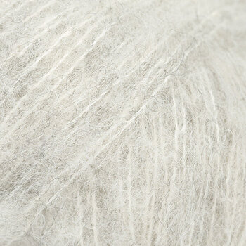 Filati per maglieria Drops Brushed Alpaca Silk Uni Colour 35 Pearl Grey Filati per maglieria - 1