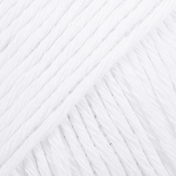 Breigaren Drops Cotton Light Uni Colour 02 White Breigaren