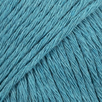 Knitting Yarn Drops Cotton Light Uni Colour 14 Turquoise Knitting Yarn - 1