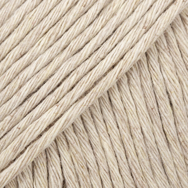 Strikkegarn Drops Cotton Light Uni Colour 21 Light Beige Strikkegarn