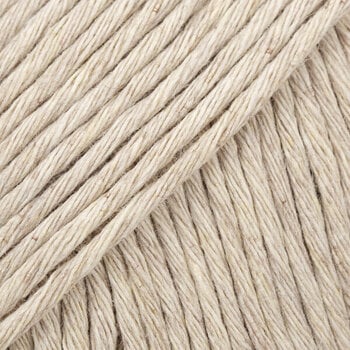 Przędza dziewiarska Drops Cotton Light Uni Colour 21 Light Beige Przędza dziewiarska - 1