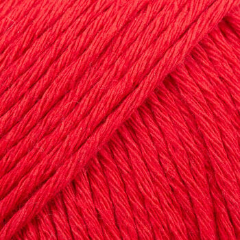 Hilo de tejer Drops Cotton Light Uni Colour 32 Red Hilo de tejer - 1