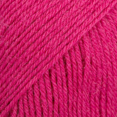 Pređa za pletenje Drops Fabel Uni Colour 109 Dark Pink Pređa za pletenje
