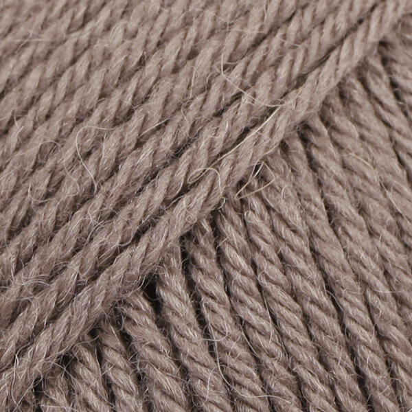 Fil à tricoter Drops Lima Uni Colour 5310 Taupe Grey Fil à tricoter