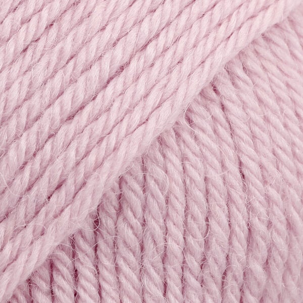 Pređa za pletenje Drops Lima Uni Colour 3145 Powder Pink Pređa za pletenje