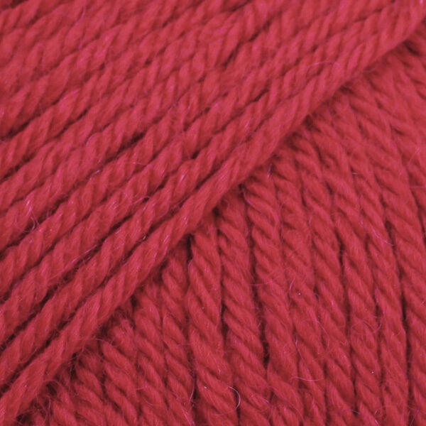 Stickgarn Drops Lima Uni Colour 3609 Red Stickgarn