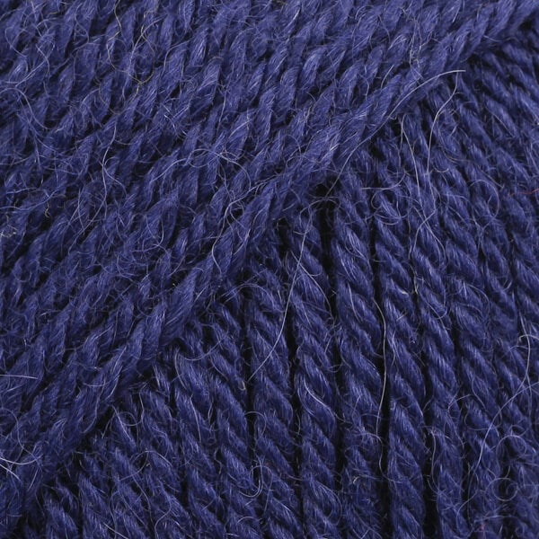 Hilo de tejer Drops Lima Uni Colour 9016 Navy Blue Hilo de tejer