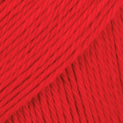 Przędza dziewiarska Drops Loves You 7 Uni Colour 16 Red Przędza dziewiarska