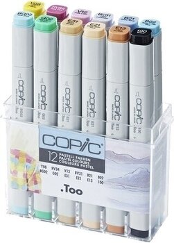 Pisak   Copic Classic Wkład do pióra Pastel Colours 12 szt - 1