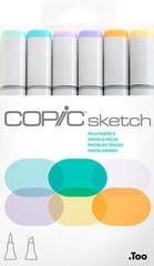 Pisak   Copic Sketch Wkład do pióra Pale Pastels 6 szt