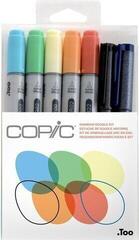 Felt-Tip Pen Copic Ciao Markers Rainbow Doodle Kit 7 pcs