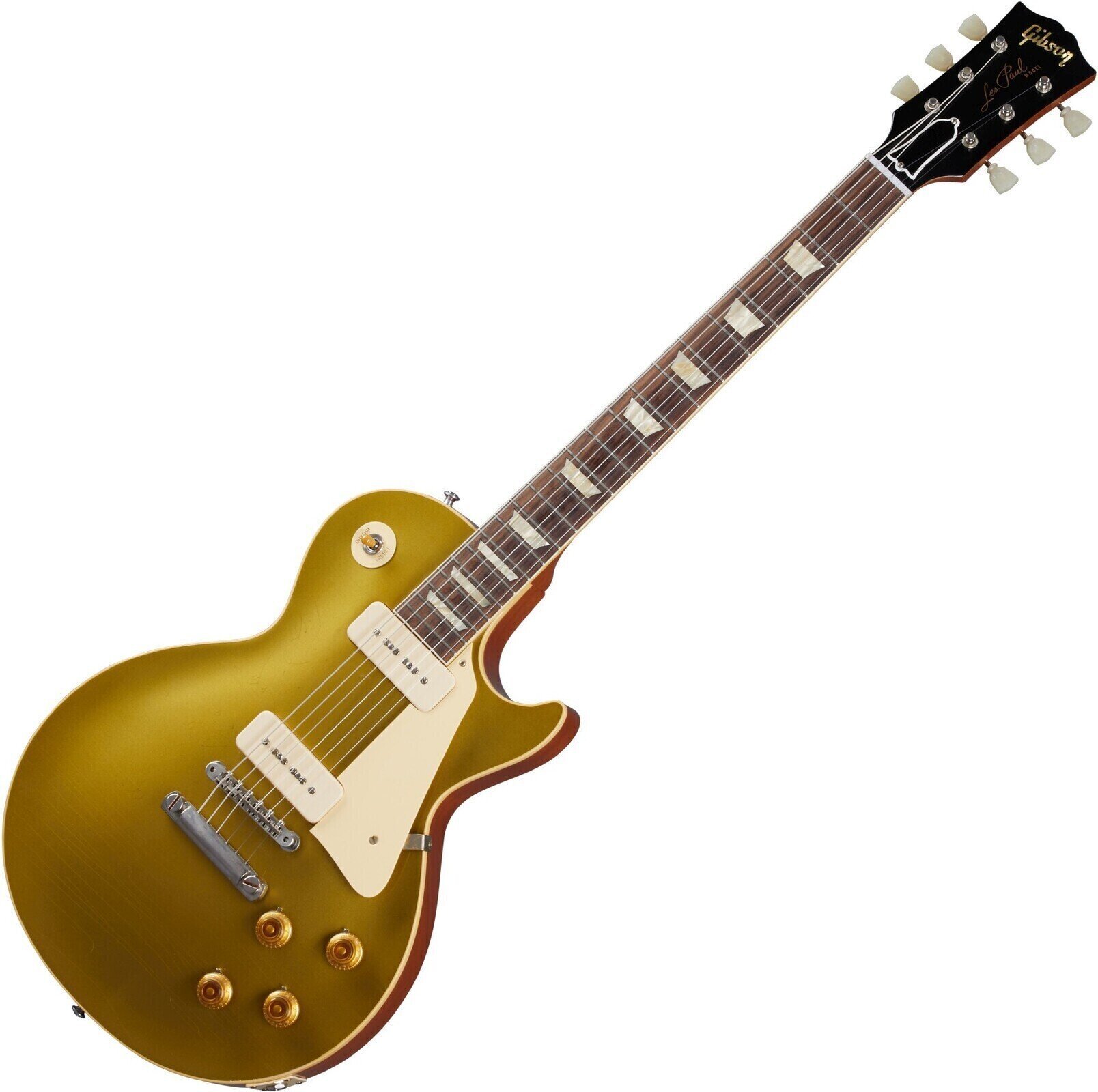 Electric guitar Gibson 1956 Les Paul Goldtop Reissue Ultra Light Aged Double Gold Electric guitar