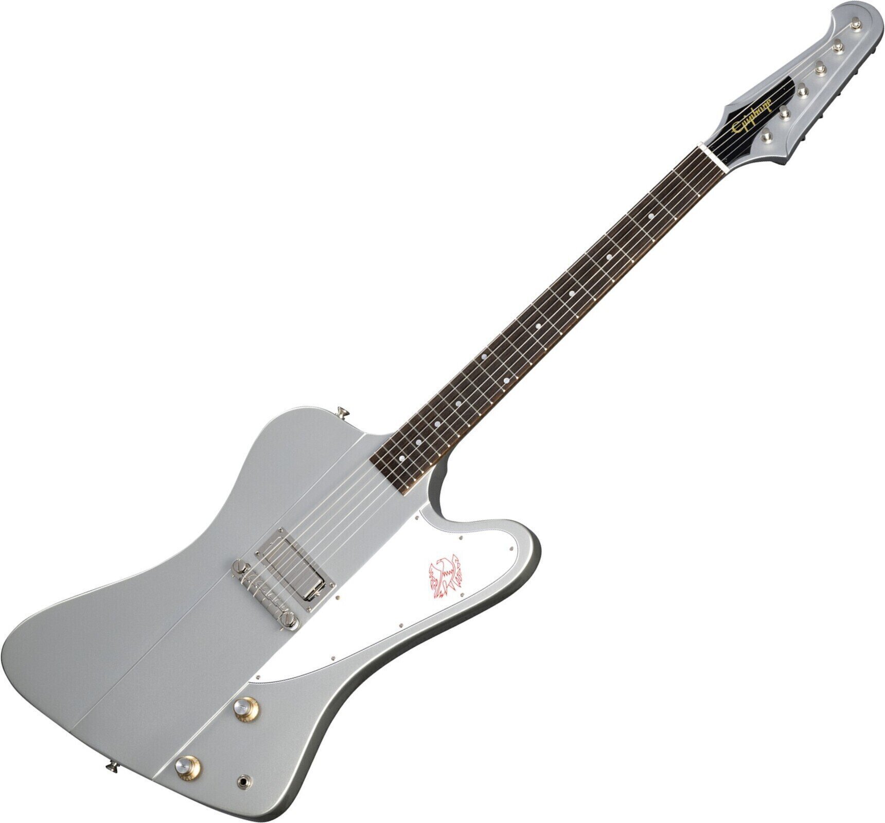 Elektrisk guitar Epiphone 1963 Firebird I Silver Mist Elektrisk guitar