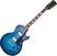 E-Gitarre Gibson Les Paul Studio (Black Trim) Blueberry Burst E-Gitarre