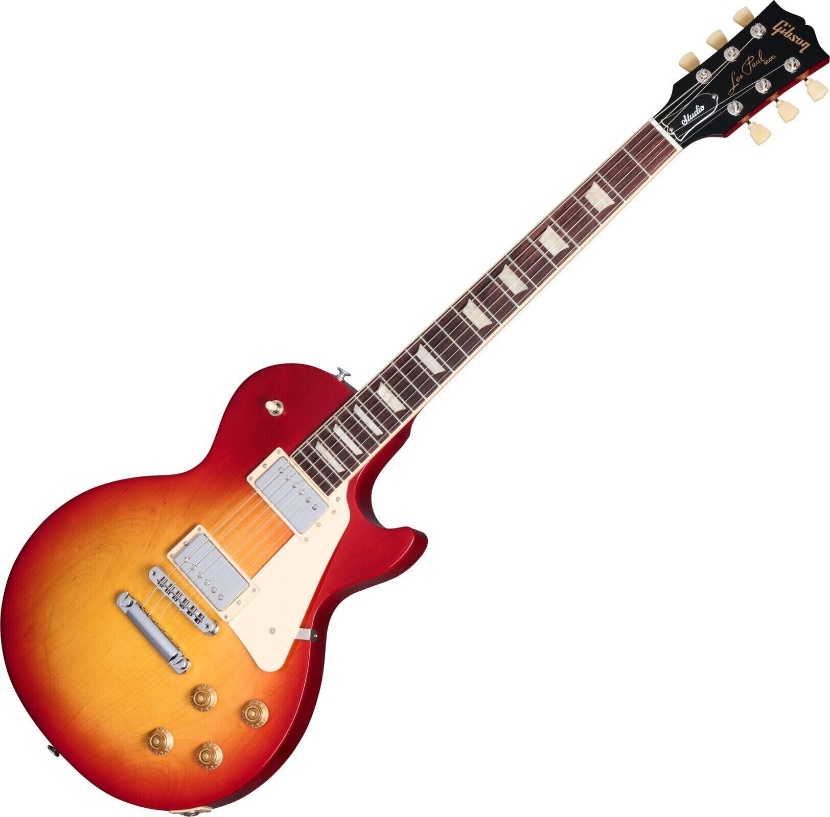 Elektrická gitara Gibson Les Paul Studio (Cream Trim) Cherry Sunburst Elektrická gitara