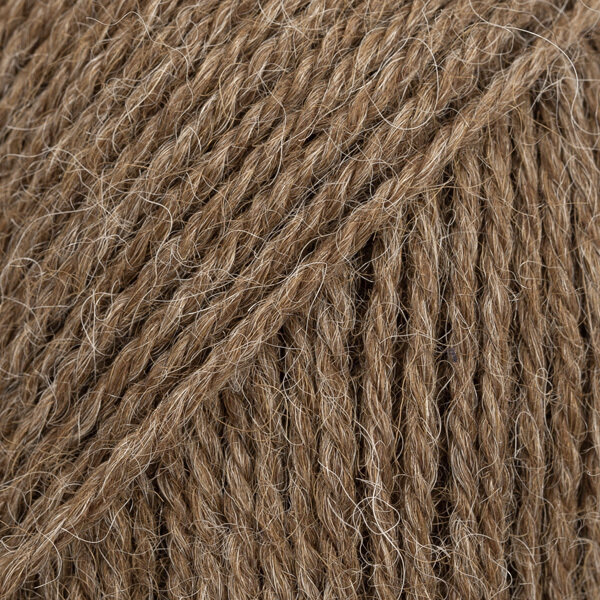 Strikkegarn Drops Alpaca Mix 607 Brown Strikkegarn