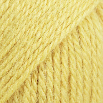 Knitting Yarn Drops Alpaca Uni Colour 9028 Lemon Pie Knitting Yarn - 1