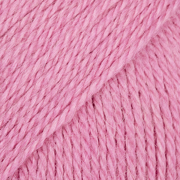 Fil à tricoter Drops Alpaca Uni Colour 9034 Rose Petal Fil à tricoter