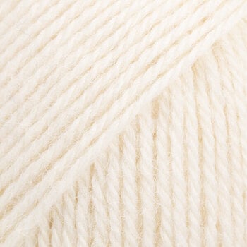 Pređa za pletenje Drops Alpaca Uni Colour 100 Off White Pređa za pletenje - 1