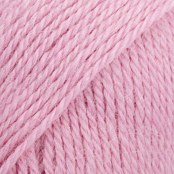 Filati per maglieria Drops Alpaca Uni Colour 3720 Medium Pink Filati per maglieria - 1