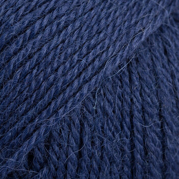 Knitting Yarn Drops Alpaca Uni Colour 5575 Navy Blue Knitting Yarn - 1