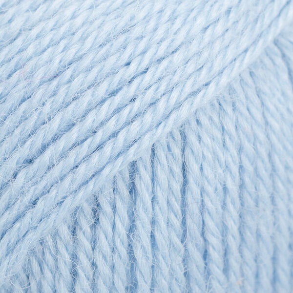 Pletilna preja Drops Alpaca Uni Colour 6205 Light Blue Pletilna preja