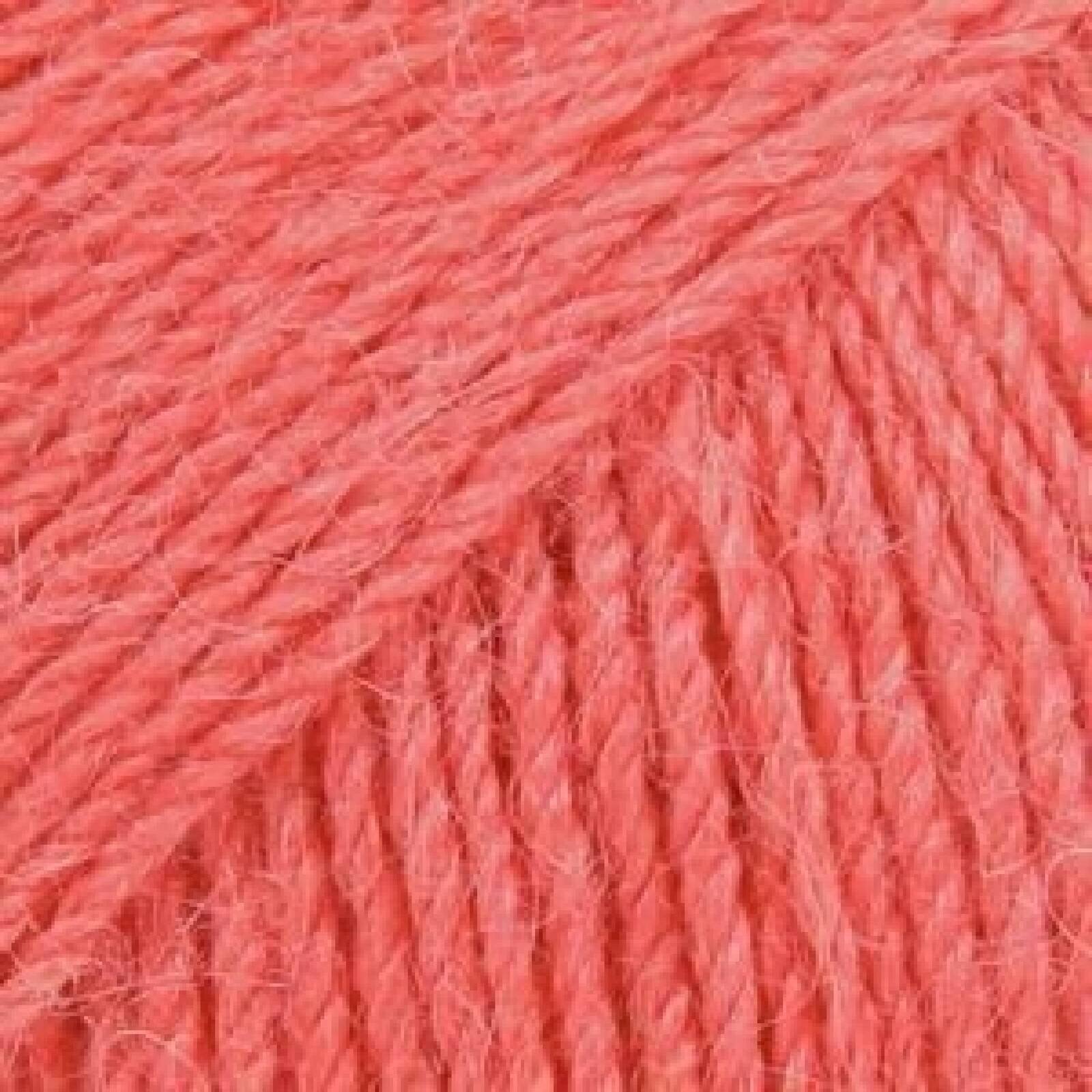 Knitting Yarn Drops Alpaca Uni Colour 99022 Coral Knitting Yarn