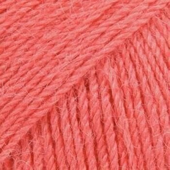 Fil à tricoter Drops Alpaca Uni Colour 99022 Coral Fil à tricoter - 1