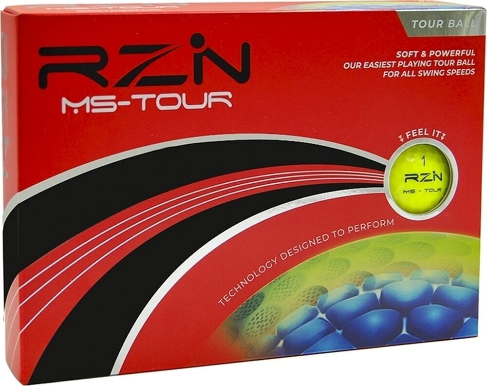 Minge de golf RZN MS Tour Yellow Minge de golf