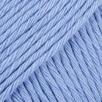 Knitting Yarn Drops Paris Uni Colour 73 Cornflower Blue Knitting Yarn - 1