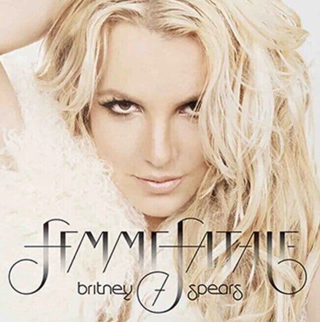 Hanglemez Britney Spears - Femme Fatale (Light Grey Marbled Coloured) (Limited Edition) (Reissue) (LP)