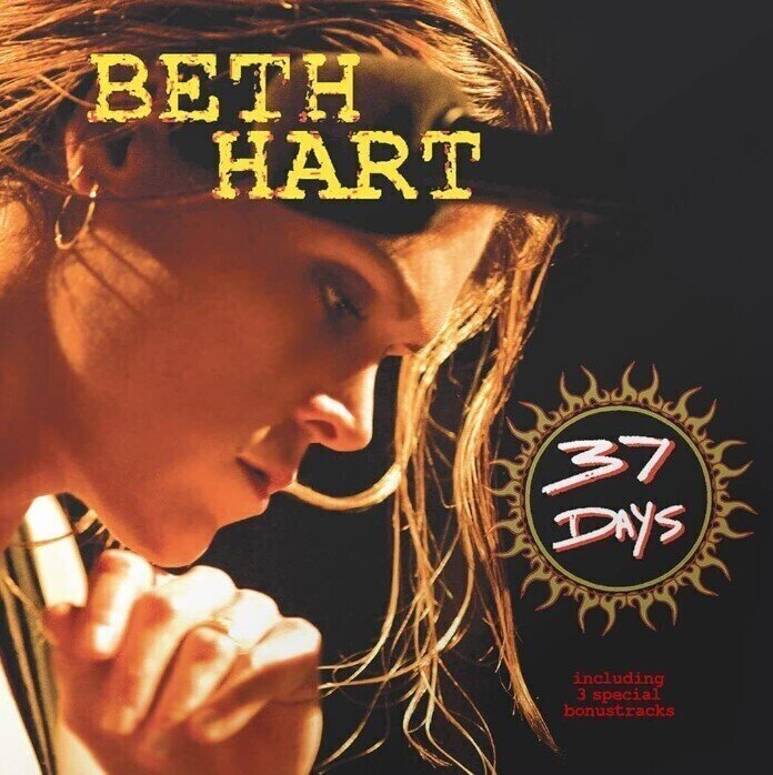 Vinylskiva Beth Hart - 37 Days (Transparent Red Coloured) (Limited Edition) (Reissue) (2 LP)