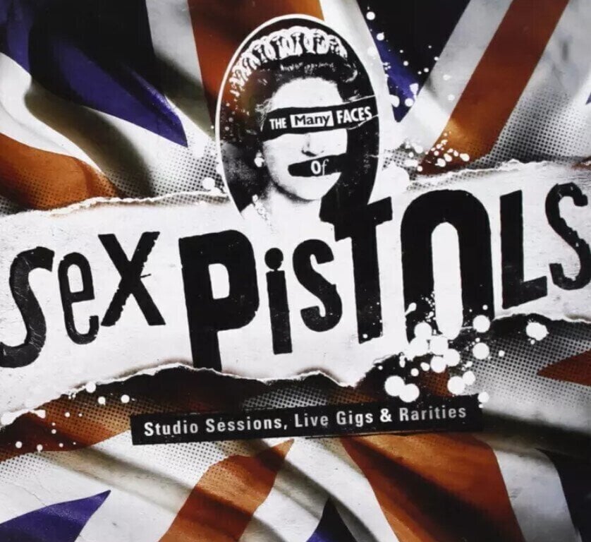 Vinylplade Sex Pistols - The Many Faces of Sex Pistols (Red & Blue Transparent Coloured) (Limited Edition) (2 LP)