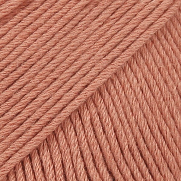 Knitting Yarn Drops Safran Uni Colour 59 Red Clay Knitting Yarn