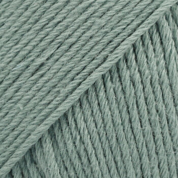 Knitting Yarn Drops Safran Uni Colour 63 Sea Green Knitting Yarn - 1