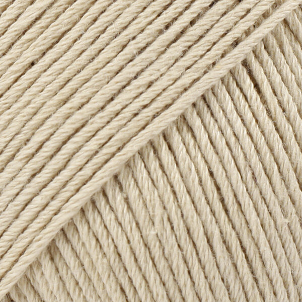 Knitting Yarn Drops Safran Uni Colour 64 Light Beige Knitting Yarn