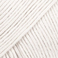 Pređa za pletenje Drops Safran Uni Colour 72 Chalk Pređa za pletenje