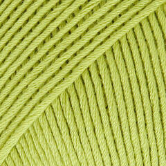 Przędza dziewiarska Drops Safran Uni Colour 31 Apple Green Przędza dziewiarska