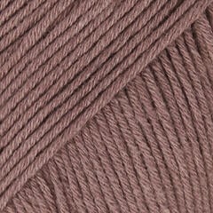 Stickgarn Drops Safran Uni Colour 23 Brown Stickgarn