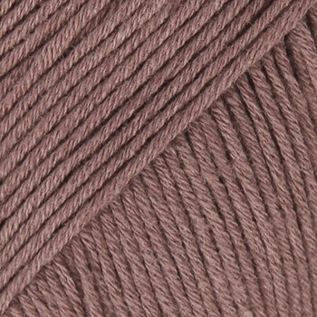 Knitting Yarn Drops Safran Uni Colour 23 Brown Knitting Yarn - 1