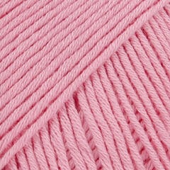 Pletací příze Drops Safran Uni Colour 02 Pink Pletací příze