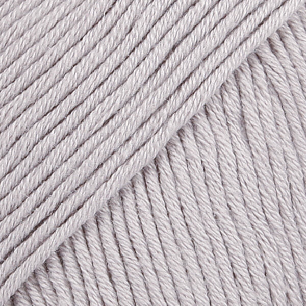 Knitting Yarn Drops Safran Uni Colour 07 Grey Knitting Yarn