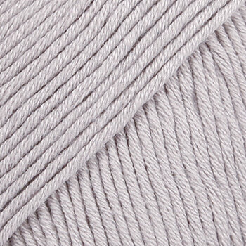 Knitting Yarn Drops Safran Uni Colour 07 Grey Knitting Yarn - 1