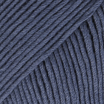 Knitting Yarn Drops Safran Uni Colour 09 Navy Blue Knitting Yarn - 1