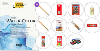 Livro de desenho Kreul School S SET Caderno de esboços A3 200 g