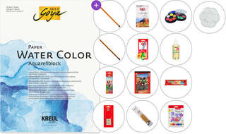 Livro de desenho Kreul School M SET Caderno de esboços A3 200 g