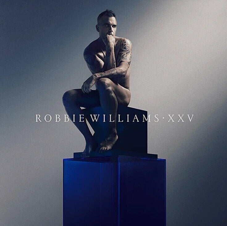 Vinyl Record Robbie Williams - Xxv (Transparent Blue Coloured) (2 LP)