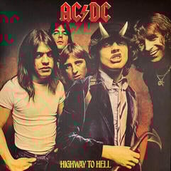 LP ploča AC/DC - Highway To Hell (Red/Orange Merge Coloured) (Limited Edition) (Anniversary Edition) (LP)