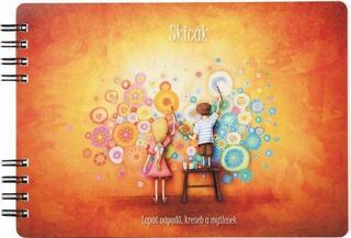 Skizzenbuch Bobo Rainbow Cat Skizzenbuch 80 B5 80 g