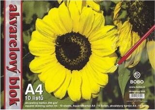 Luonnosvihko Bobo Watercolour Pad Luonnoskirja 10 A4 250 g